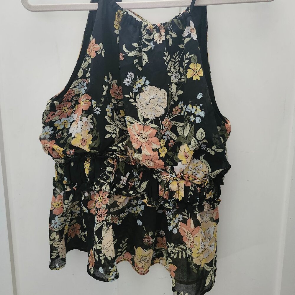 Floral Print Tank - Picture 3 of 12